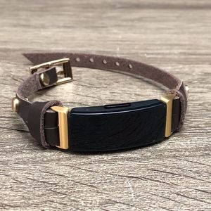 🔥 Gold & Dark Brown Fitbit Inspire HR Bracelet 🔥